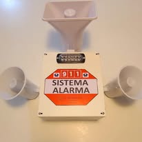 Sistema de alarma con bocinas